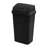 Wastebasket SWINGTOP BLK 13GA 10899004