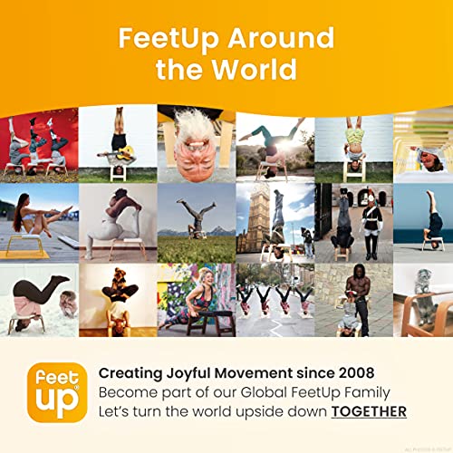 FeetUp - Het origineel, inclusief app, yoga-stoel, hoofdstandkruk, fitness ontspanning, made in Europe Worldwide - Image 8
