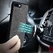 Benks iPhone 8 Plus/7 Plus Protective Case Cover, 1.8mm Thickness Slim Skin with Invisible Metal Plate Build-in, Bumper Work with Magnetic Car Mount (Black for iPhone 7 Plus/8 Plus, 5.5-Inch)