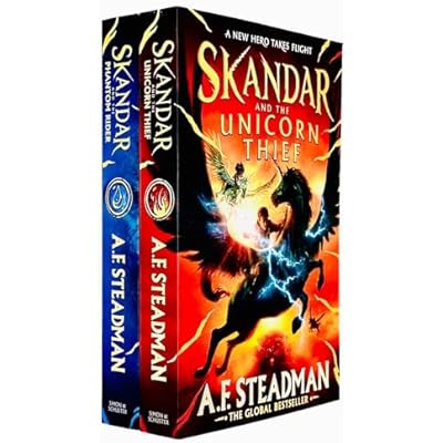 Skandar Series Collection 2 Books Set By A.F. Steadman