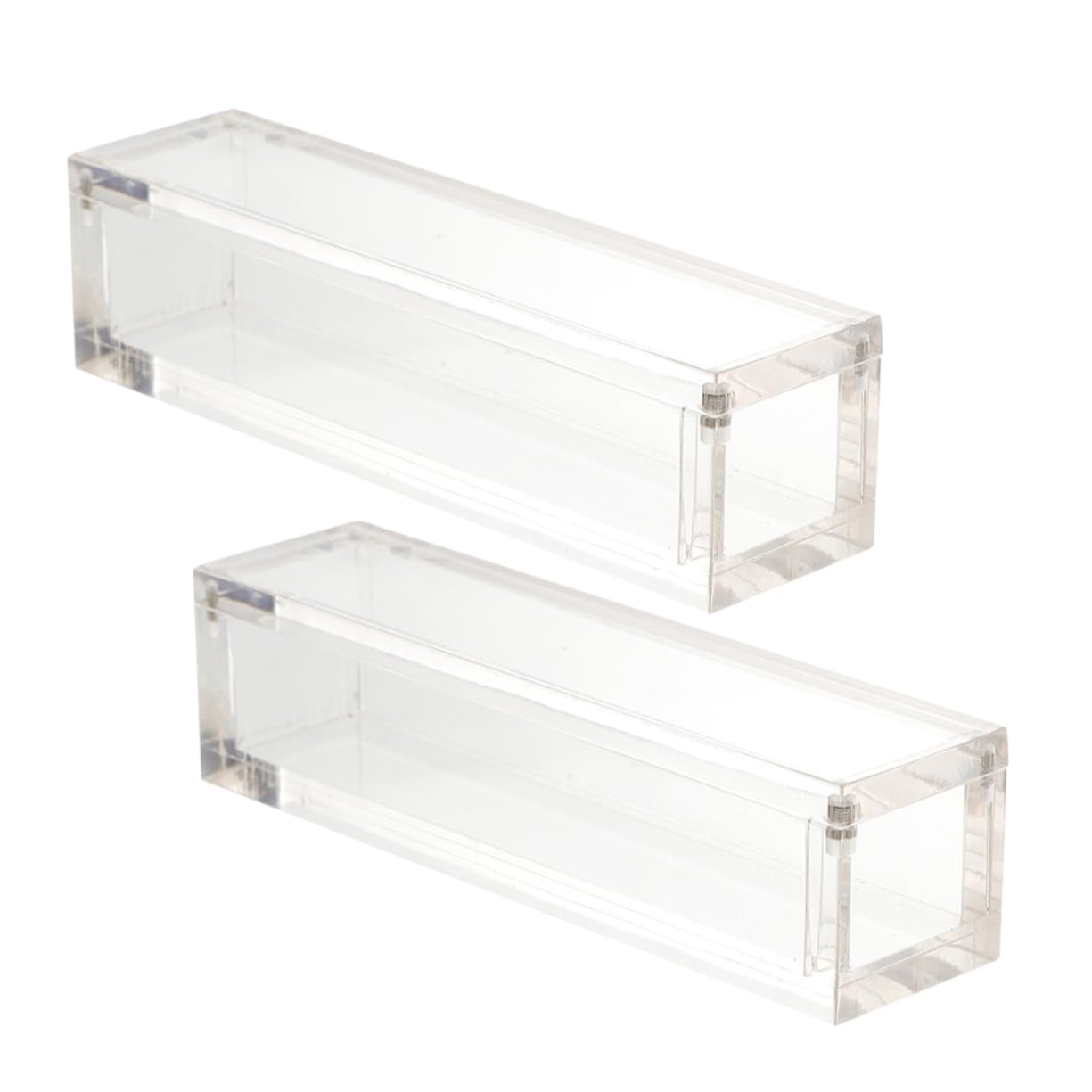 ibasenice 6pezzi Scatola Organizer Trasparente Per Dadi Magnetica Contenitore Compatto Acrilico Per Dadi Design Elegante e Facile Da Usare Per Stanza Da Gioco e Decorazioni Casa