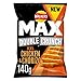 Price comparison product image Walkers Max Double Crunch XXL Chicken and Chorizo Crisps, 140 g