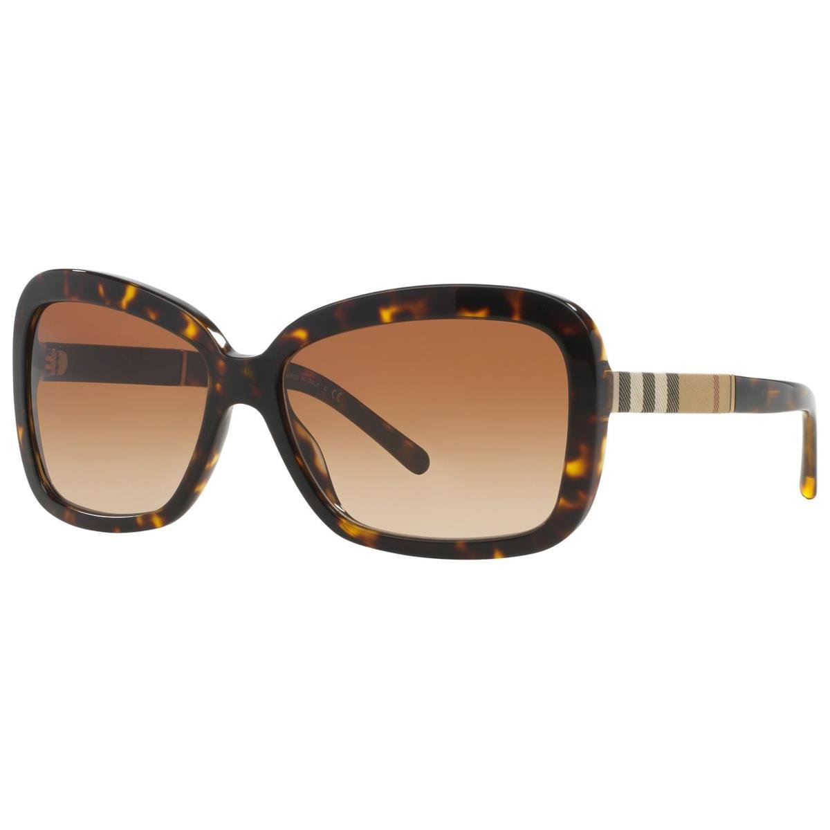 BURBERRY BE4173 300213 Tortoise BE4173 Rectangle Sunglasses Lens Category 2 Siz