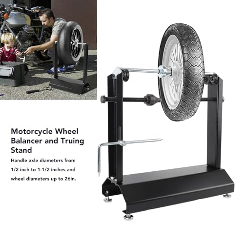La máquina equilibradora de ruedas de motocicleta se utiliza para calibrar y equilibrar neumáticos, y es adecuada para motocicletas deportivas.