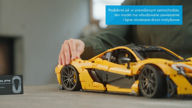 key　 Fontaine レアデック LEGO Technic McLaren P1, Zestaw dla Dorosłych Fanów