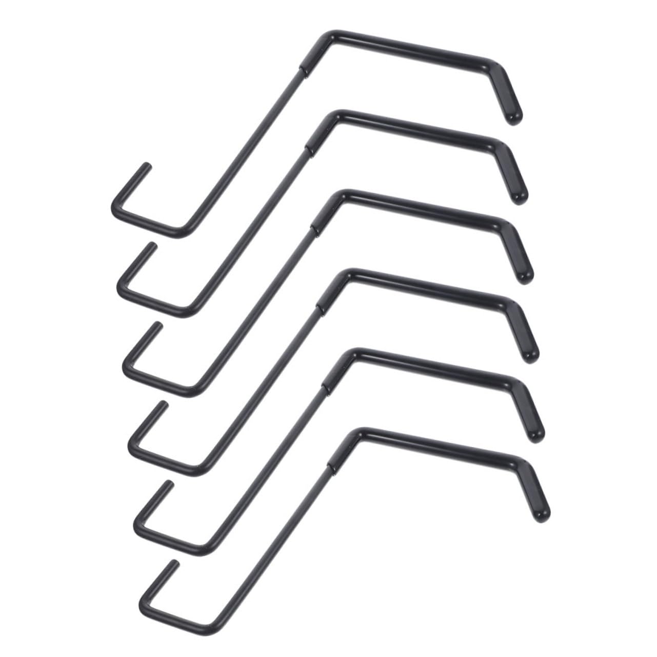 6stücke Robuste Garagenhaken Wandhaken Aufhängehaken Aufbewahrungshaken für Garage Werkzeughaken für Garagenwand Wandhalterung für Schaufeln Werkzeugaufbewahrung