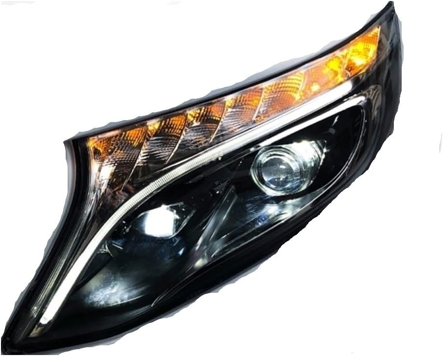 Headlights DRL Day Running Light LED Bi Xenon Bulb Fog Lights Car Accessory W447 Head Lamp Compatible With Benz VITO 2013-2019