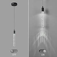 Vista 19 de Kitchen Island Lighting Modern Light Fixture Kitchen Island Pendant Light Dimmable LED Chrome Mini Pendant Lighting Dinning Room Living Room Chrome