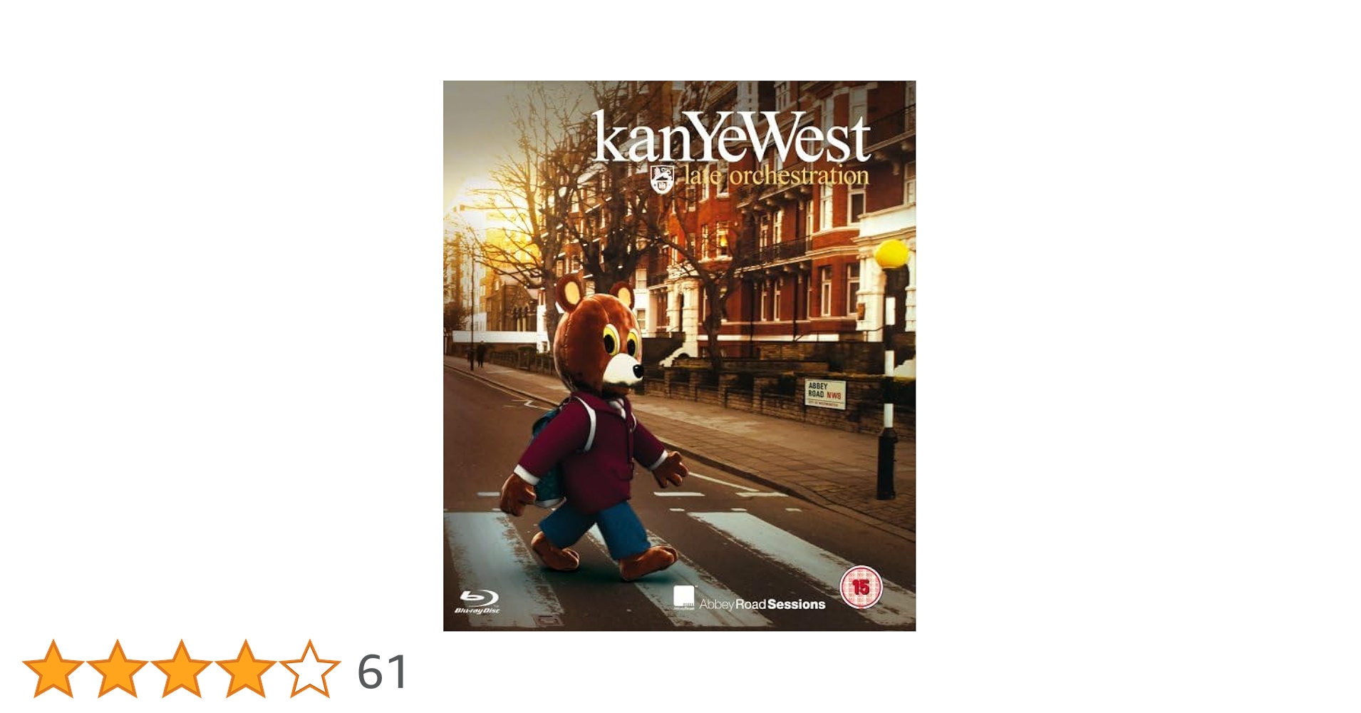 新品・未開封 Kanye West / Late Orchestration KanYe West Late Orchestration 2Lp Yellow Vinyl – Burning