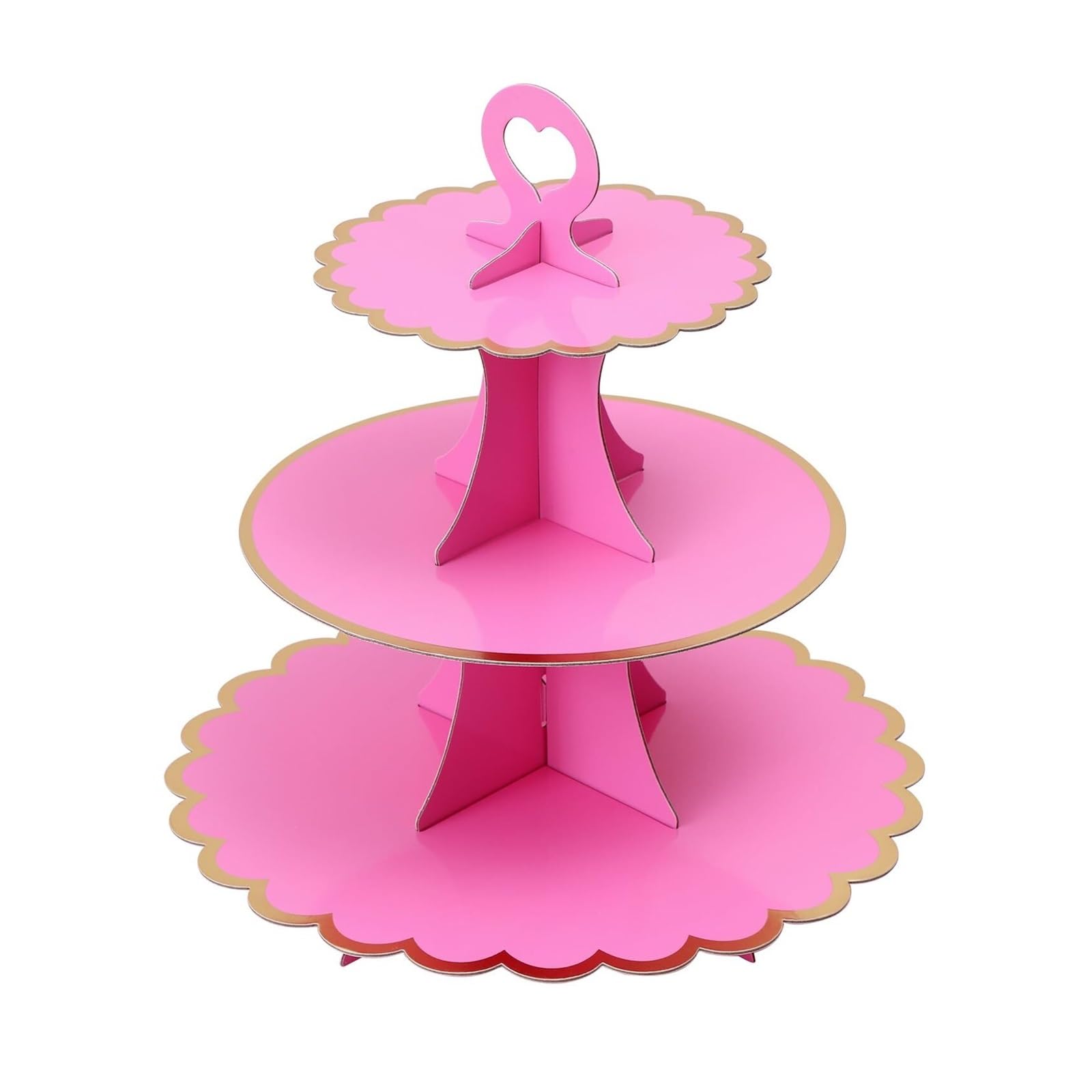 Ryckey Cake Stands 3-Tier Cupcake Stand Cardboard Cupcake Tower