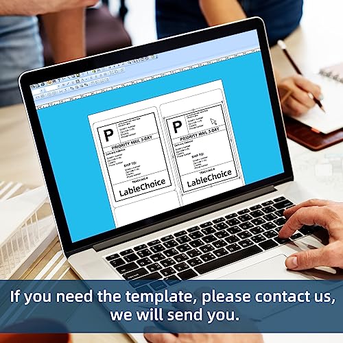 Image of 100 Sheets 400 Pcs 4 inchx5 inch 4 Up Shipping Address Labels for Laser & Inkjet Printers, Permanent Adhesive 4 per Page Shipping Labels, 4 to a Page Labels, 4 Stickers per Sheet