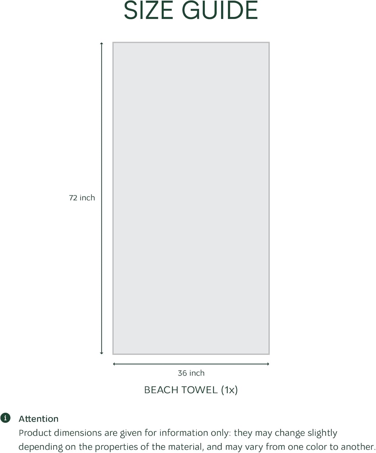 Lacoste 100% Cotton Large Beach Towel, Ultra-Absorbent & Fast-Drying, Machine Washable, Palm Tree Beach, 36" W x 72" L - Image 5