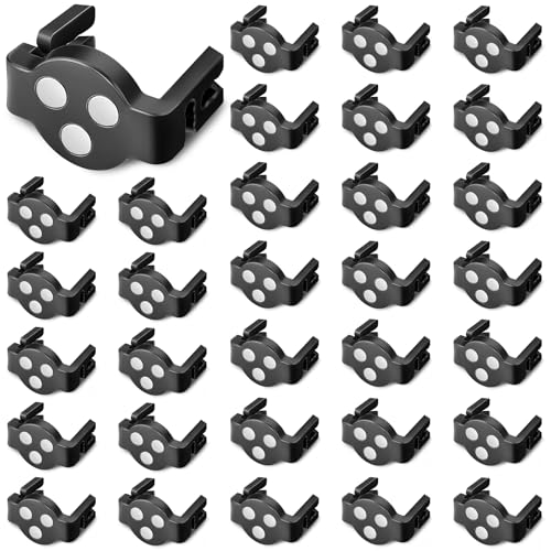 30 Pieces C9 Magnetic Christmas Light Clips Magnet Christmas Socket
