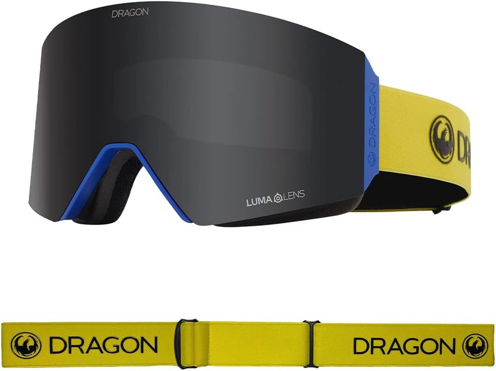 DRAGON SNOW GOGGLES | DR RVX OLYMPIC 22/76/FLASH/LLDARKSMOKE