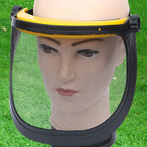 ELECTROPRIME 1x Mesh Safety Visor Face Shield Eye Protection Shredder Outdoor Garden Helmet F