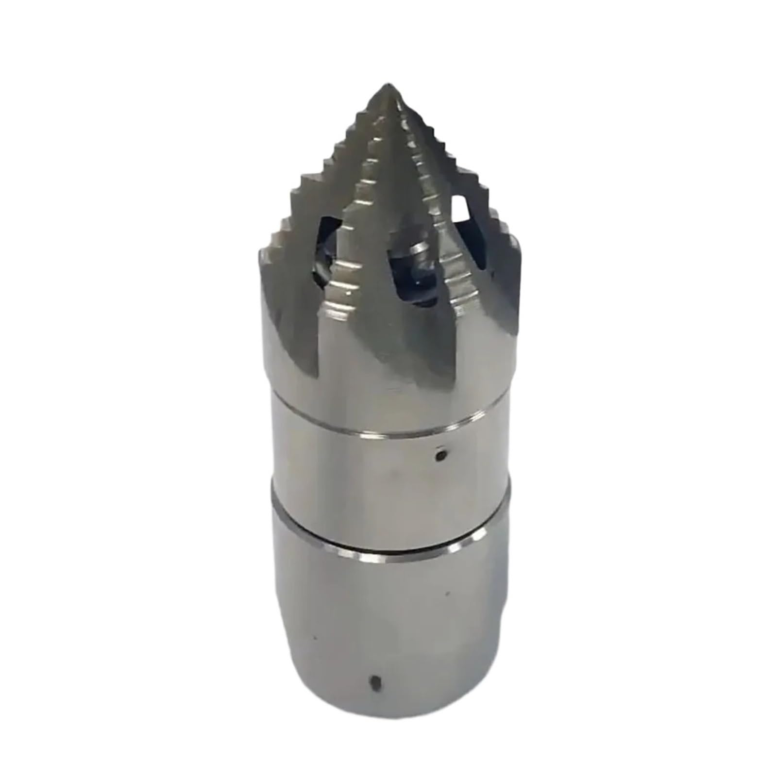 Ugello Rotante Mini Pagoda, Alta Velocità 30L/min, Decapaggio Tubi Compatto | Accesso piccoli diametri, linee vasca grassi, serbatoi WC camper, attacco rapido 1/4"(3I8 female 40LPM)