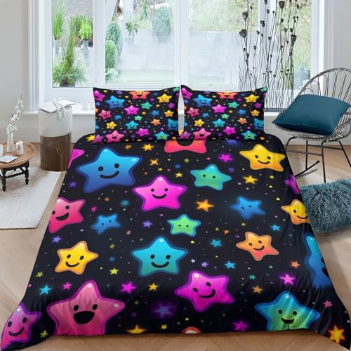 Housse de couette microfibre 200x200 anti-plis à fermeture éclair - 2