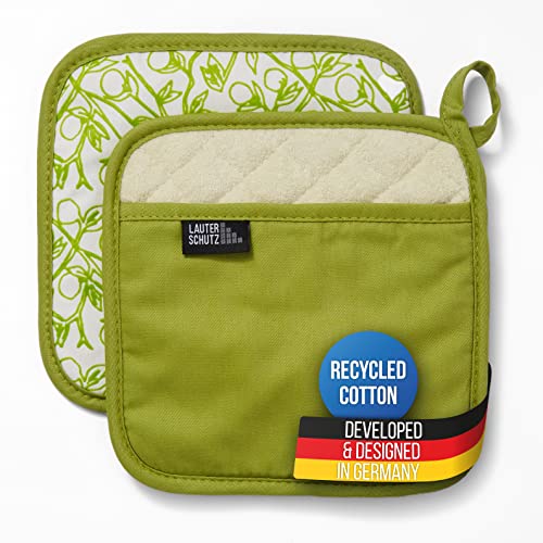LauterSchutz Pot Holders - Green