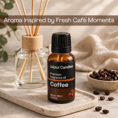Image of Fragrance Oil | 30ml+30ml | Coffee, Vanilla Fragrance oil | Best for Aromatherapy | Use in Diffusers, Candles, Air Fresheners