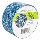 Simply Genius 1 Pack Lightning Storm Duct Tape for Scrapbooking, Art & Craft,- 1.8 in x 10 Yards for Kids & Adults - Colorful Tape for DIY Home Improvement and Scrapbook Supplies