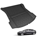 SPEEDPARK Cargo Liner for 2021 Tesla Model 3 Trunk Liner 3D Upgrade Anti-Slip Durable Odorless Rear...