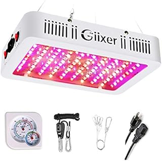 Giixer 1000W LED Grow Light, Dual Switch & Dual Chips Full Spectrum LED Grow Light Hydroponic Indoor Plants Veg and Flower-1000 watt ( 10W LEDs 100Pcs)