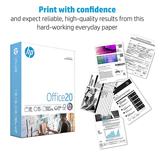 HP Printer Paper 11 x 17 paper Office 20 lb 1 Ream 500 Sheets 92 Bright Made in USA FSC Certified Copy Paper HP Compatible 172000R image 1