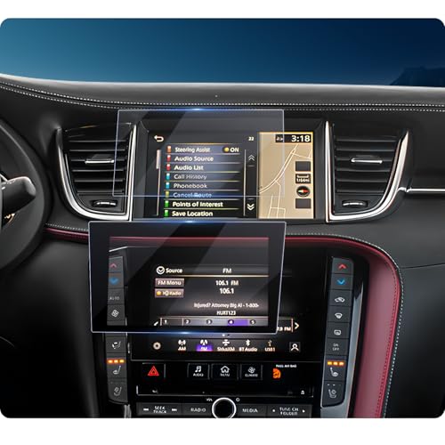 Film protecteur d'écran Infiniti Q50 Q60 QX50 QX55 accessoires 2018-2025