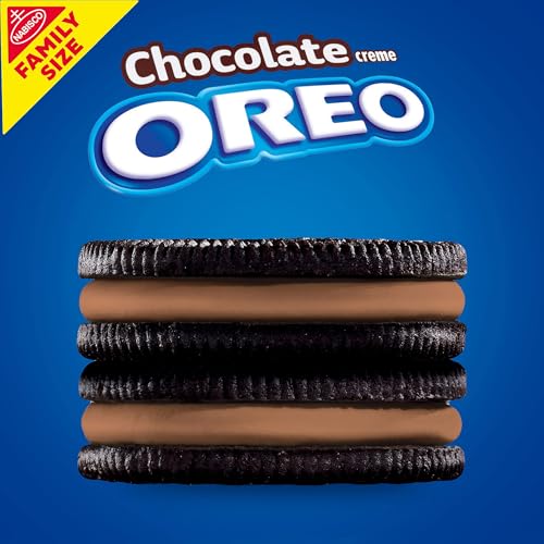 Image of OREO Chocolate Creme Chocolate Sandwich Cookies, Family Size, 18.71 oz