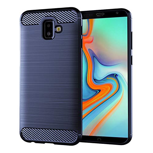 SCL Coque Samsung Galaxy J6 Plus, Protection en Fibre de Carbone Série Exquise avec Technologie Anti-Rayures et d'Absorption de Chocs pour Samsung Galaxy J6...
