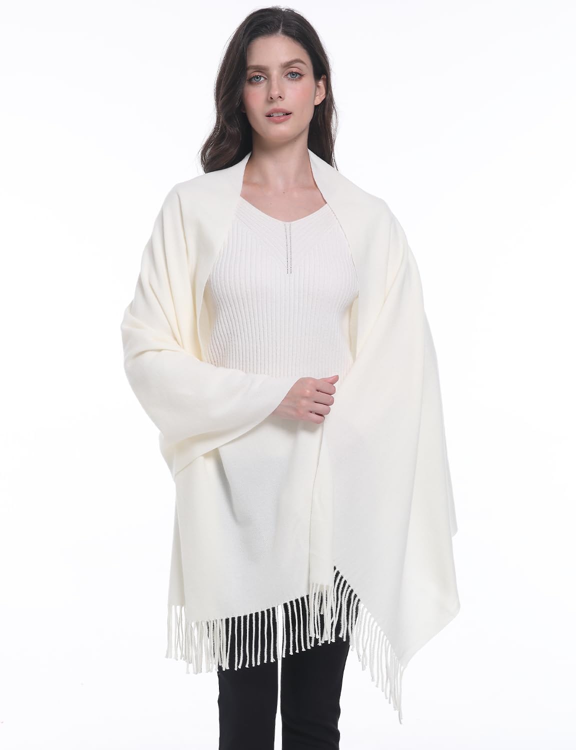 Sofier Pashmina Shawls And Wraps for Women for Evening Dress Warm Winter Scarf Wedding Bride Bridesmaid Gifts Cashmere Feel - Image 6