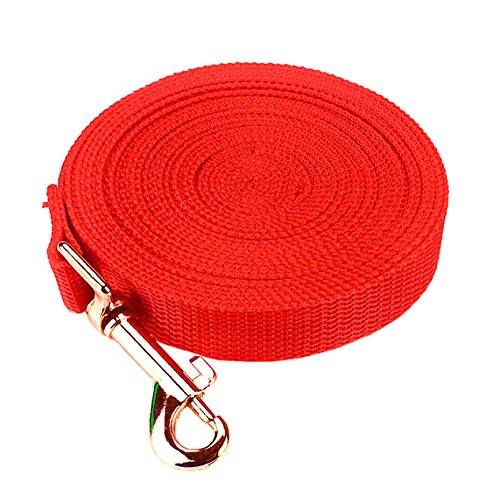 Futaba Nylon Adjustable Training Dog Leash - Red - 3m (B073MG2K3J) Amazon Price History, Amazon Price Tracker