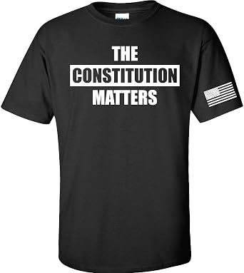 Gadsden and Culpeper The Constitution Matters T-Shirt - Black