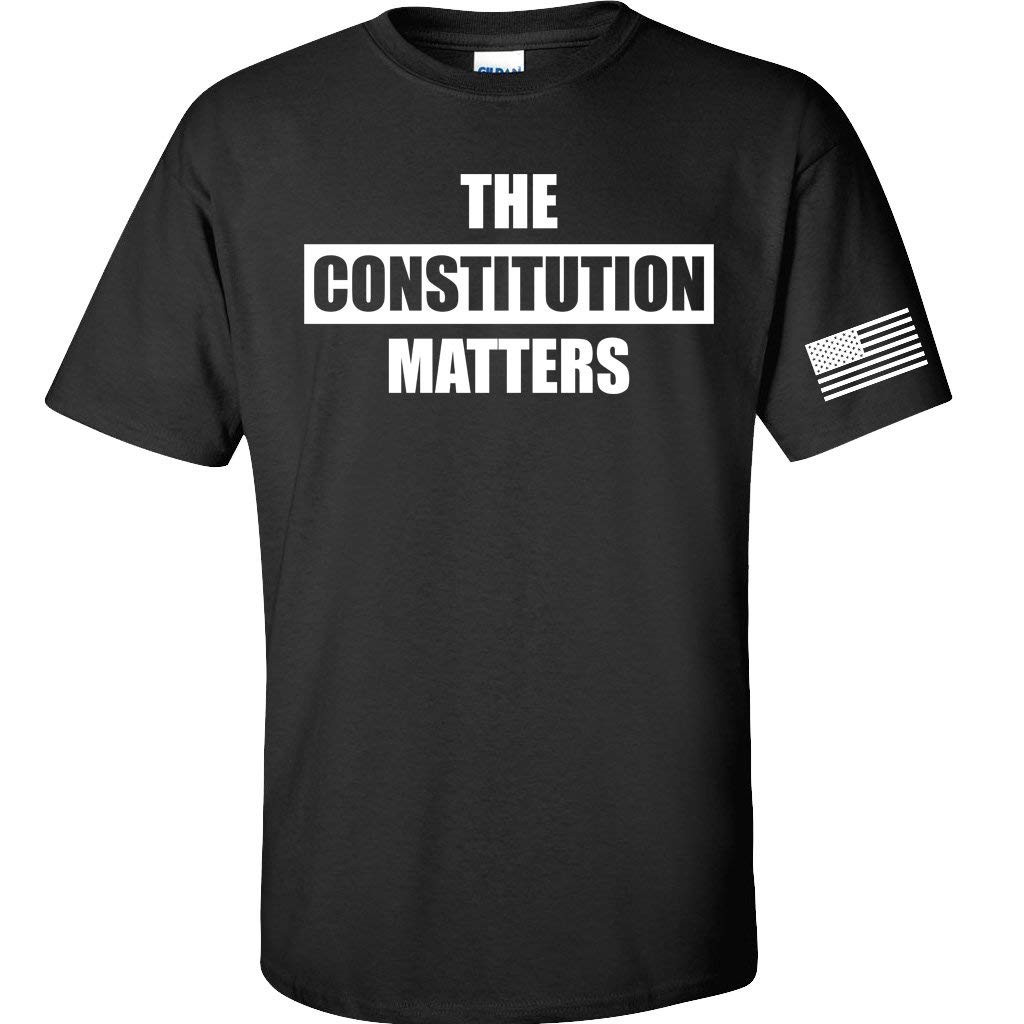Gadsden and Culpeper The Constitution Matters T-Shirt - Black