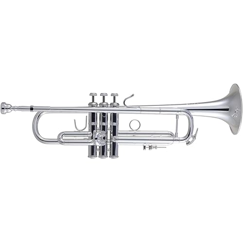 Bach 180S43R Professional Stradivarius Bb Trumpet - Reverse Leadpipe - 43 Bell - Silver Plated