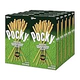 Pocky Biscuit Stick, Matcha Green Tea, 2.47 Ounce (Pack of 10)