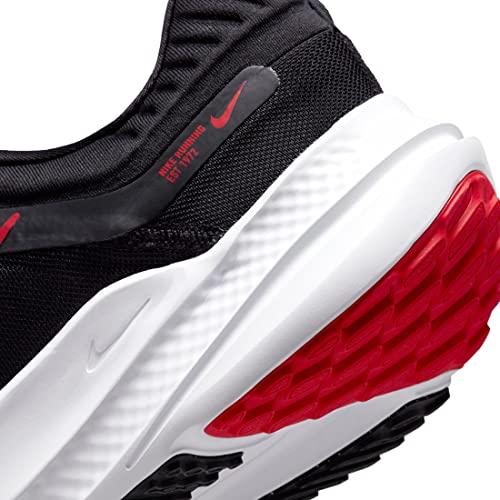 Nike Nike - Quest 5, Men's Running Shoes, Black University Red Smoke Grey, 7.5 US