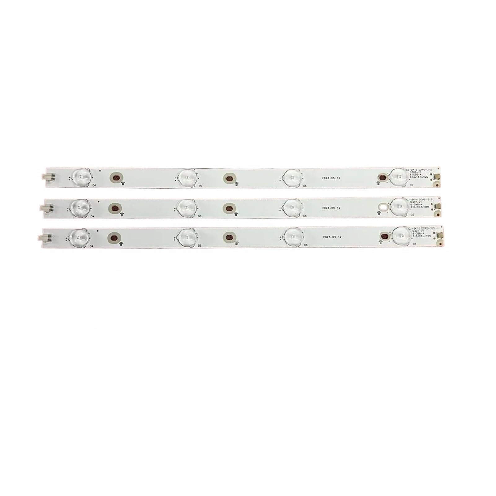 GIJFCM(小さな店) 3 個 LED バックライトストリップ BDL3230QL/00 KDL-32R300B 32PHT4509 LC-32LB370U LC-32LB480U テレビ 32LH500D 32PHT4319 LB32066 に適合(Color:3 PCS For 1 TV)