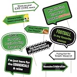 Football Photo Booth Props - Football Party Decorations