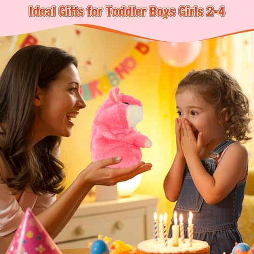 Image of Kids Toys Talking Hamster Repeats What You Say Toddler Toys for Kids,