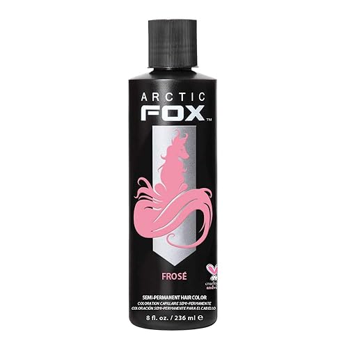 ARCTIC FOX - Tinte de color semipermanente para cabello vegano y libre de crueldad (236 mL, Frose)
