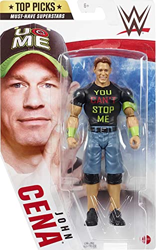 Wwe Mattel ​Top Picks John Cena Action Figure 6 In Posable Collectible And Gift For Ages 6 Years Old And Up,Multi,Gtg71 #TOP5