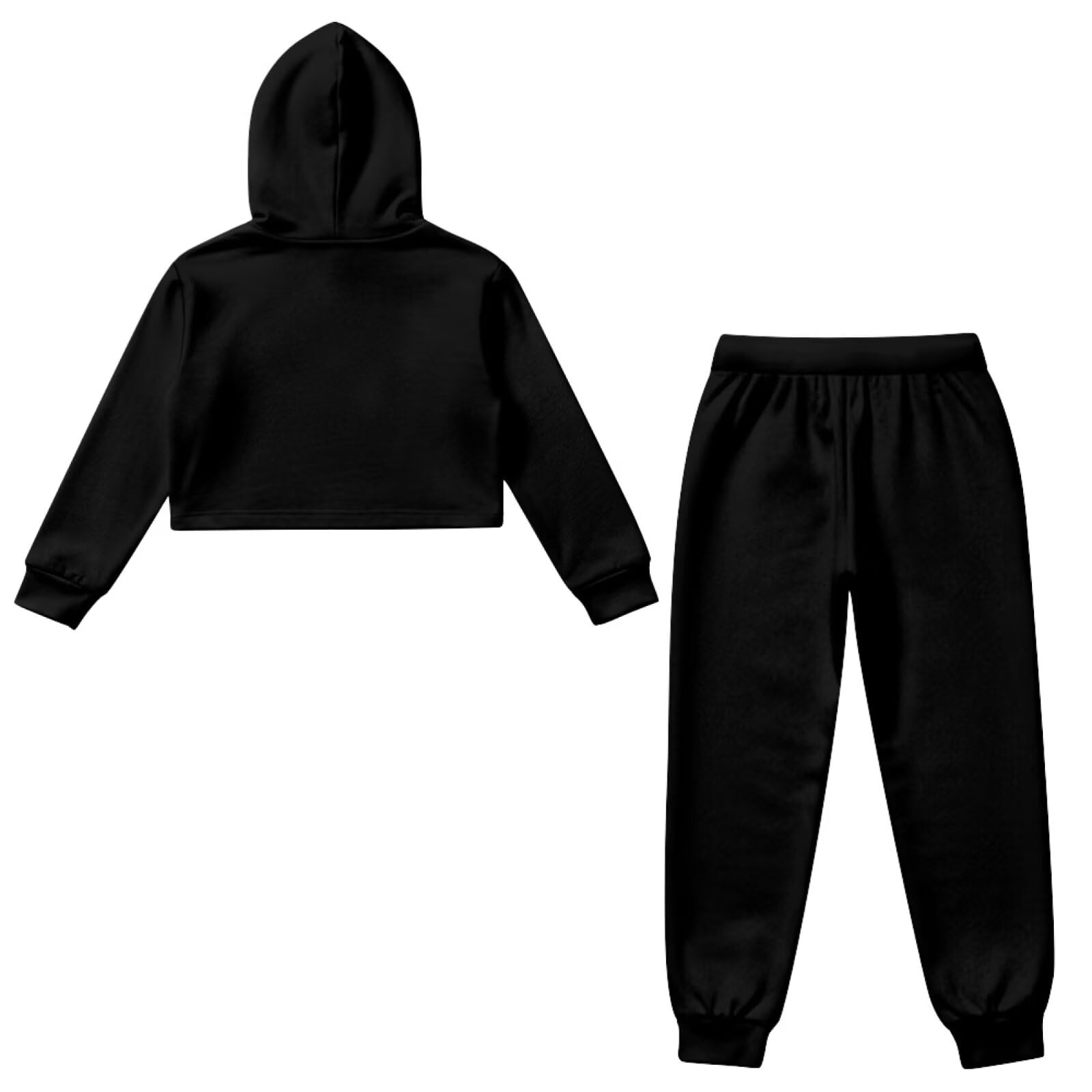 Bluza i spodnie zestaw dla dziewczynek 4-13 lat sweter z długim rękawem bluza z kapturem zestawy joggersów