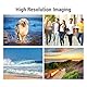 Kompakte Digitalkamera, 50MP 4K -Reisekamera, Retro -Stil Tragbarer Point -and -Shoot -Videokamera für Kinder Im Teenageralter, 16x Zoom, 2,4 Zoll Farbbildschirm (64GB)