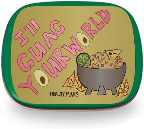 I'll Guac Your World Mints - Divertidos guacamole extraños rellenos de calcetines para niños, adultos, adolescentes, mentas para el aliento de