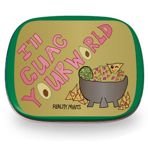 I'll Guac Your World Mints - Divertidos guacamole extraños rellenos de calcetines para niños, adultos, adolescentes, mentas para el aliento de