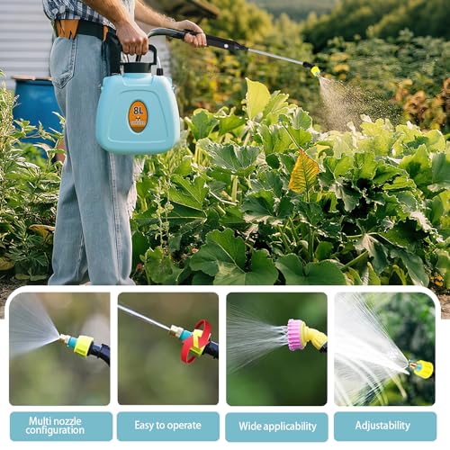Dyale 2 Gallon Battery Powered Garden Sprayer