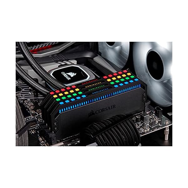 CORSAIR Dominator Platinum RGB 32GB (4x8GB) DDR4 3600 (PC4-28800) C18 1.35V Módulos de Memoria de Alto Rendimiento, Negro - Image 5