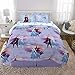 Disney Frozen 2 Kids Bedding Super Soft Comforter and Sheet Set with Sham, 7 Piece Full Size, 