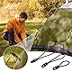 Moinkerin 20 Stück 10cm Schwarze Spanngummis mit Haken - wasserdichtem und UV - beständigem，Expander mit Haken & Planenspannern, geeignet zum Fixieren von Planen, Campingzelten